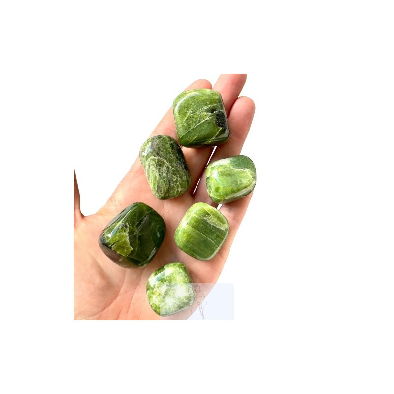 Turmalina Verde Polida