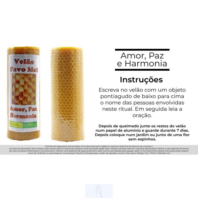Velão Ritual Favo de Mel