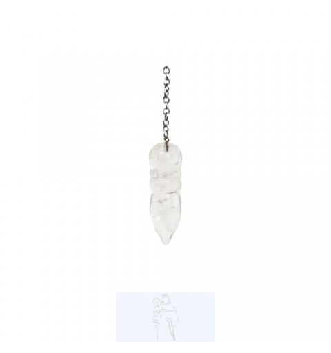 Pêndulo Egipcío de Quartzo Cristal