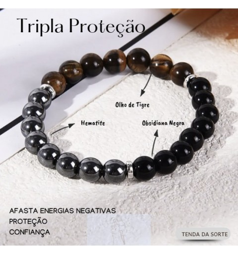 Pulseira Tripla Proteção
