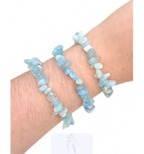 Pulseira Chip Água Marinha