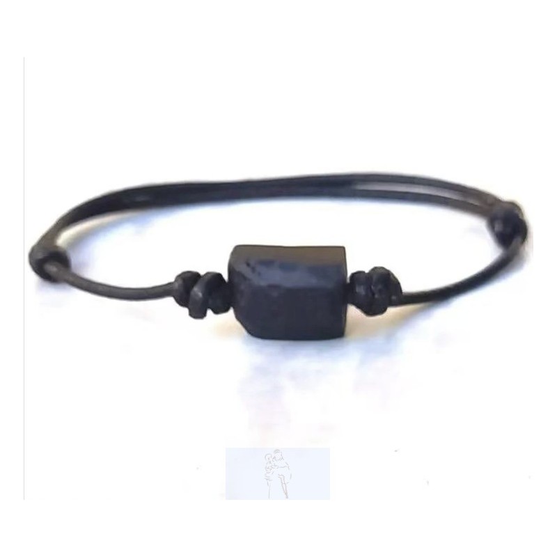 Pulseira Turmalina Negra Bruto