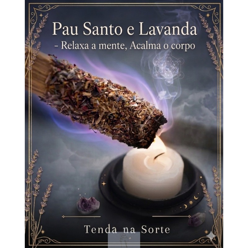 Pau Santo com Lavanda