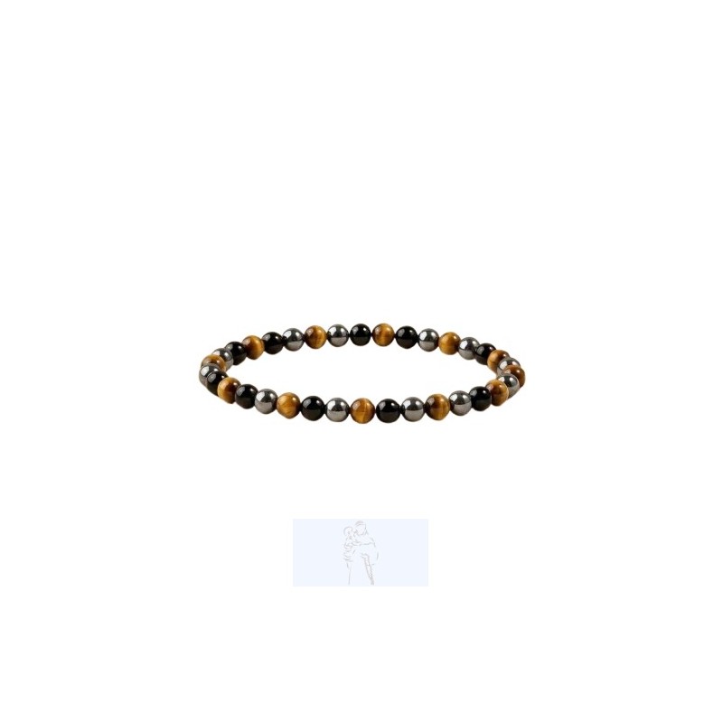 Pulseira de Tripla Proteção - 4mm