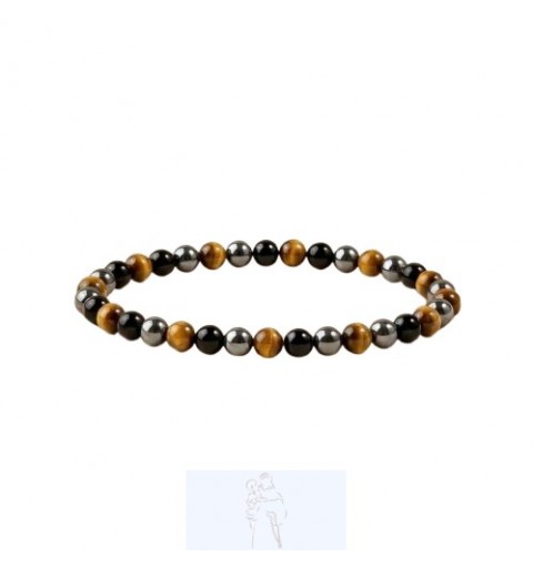 Pulseira de Tripla Proteção - 4mm