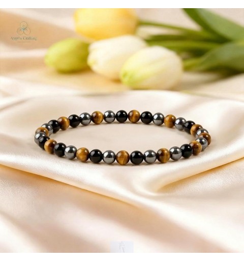 Pulseira de Tripla Proteção - 4mm