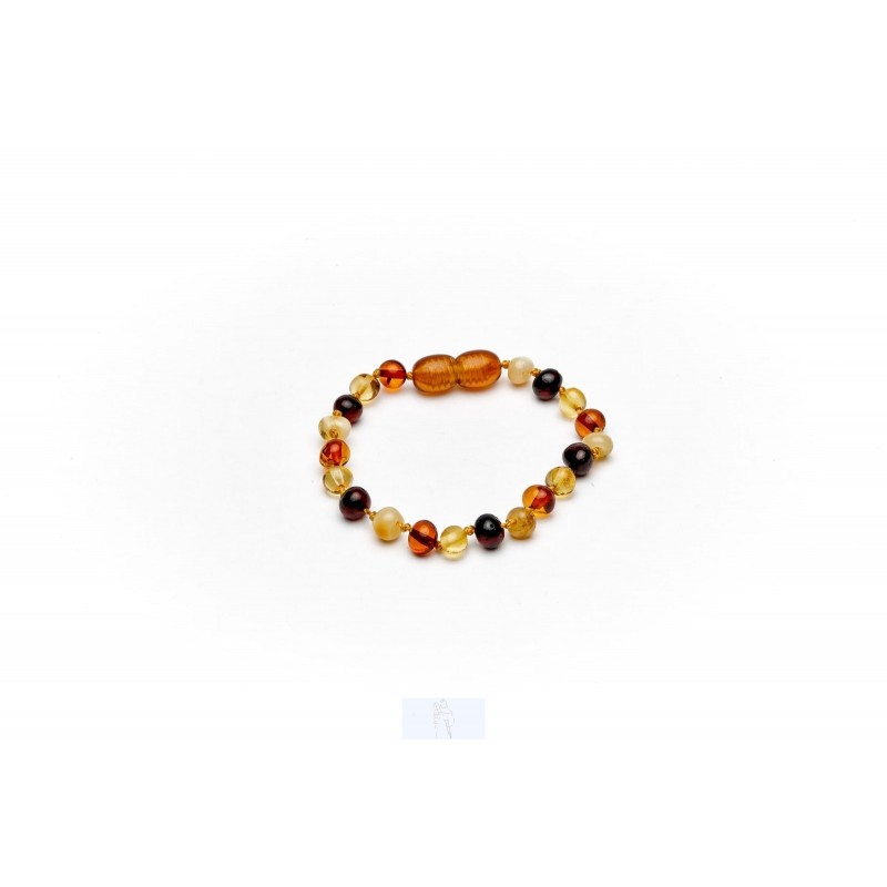 Pulseira Âmbar Multicolor...