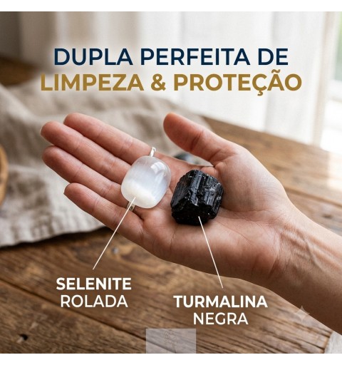 Cristais - Dupla Perfeita de Limpeza e Proteção