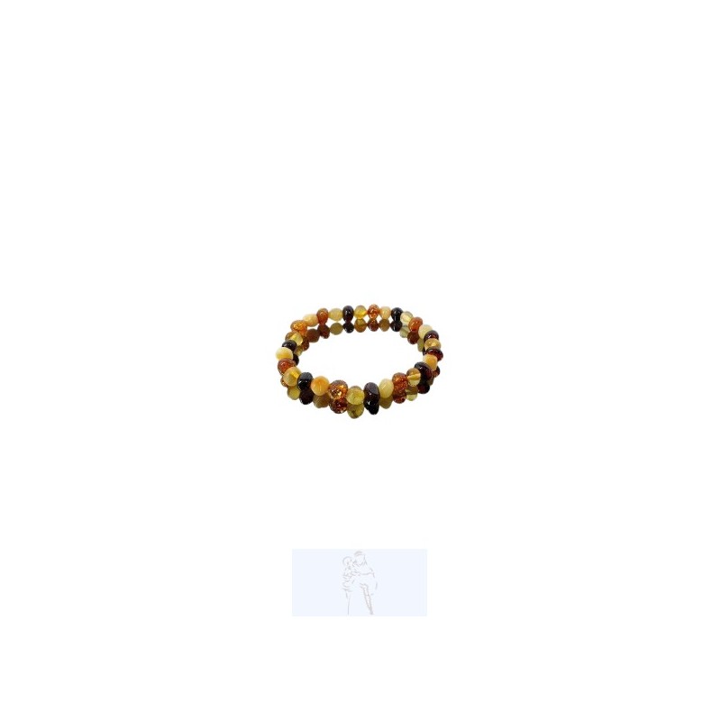 Pulseira Âmbar Multicolor...