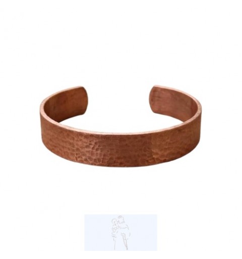 Pulseira de Cobre Martelada