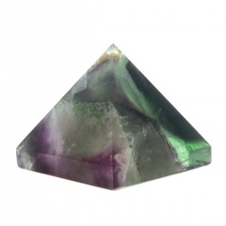 Pirâmide Fluorita  Arco Iris
