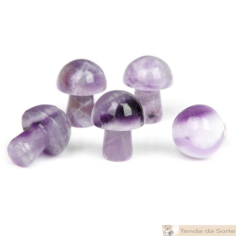 Mini Cogumelos de Cristais