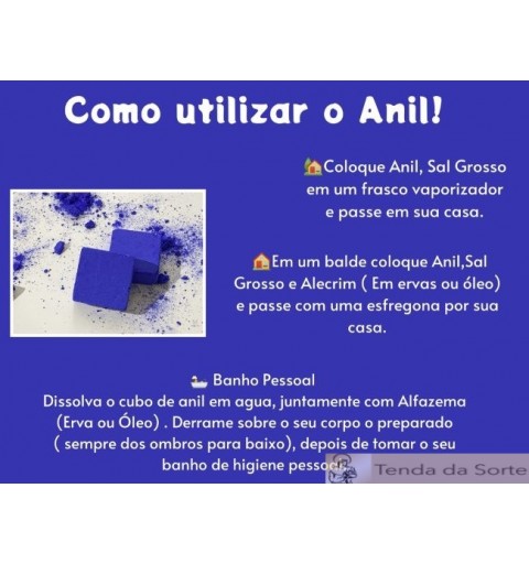 Anil em cubo